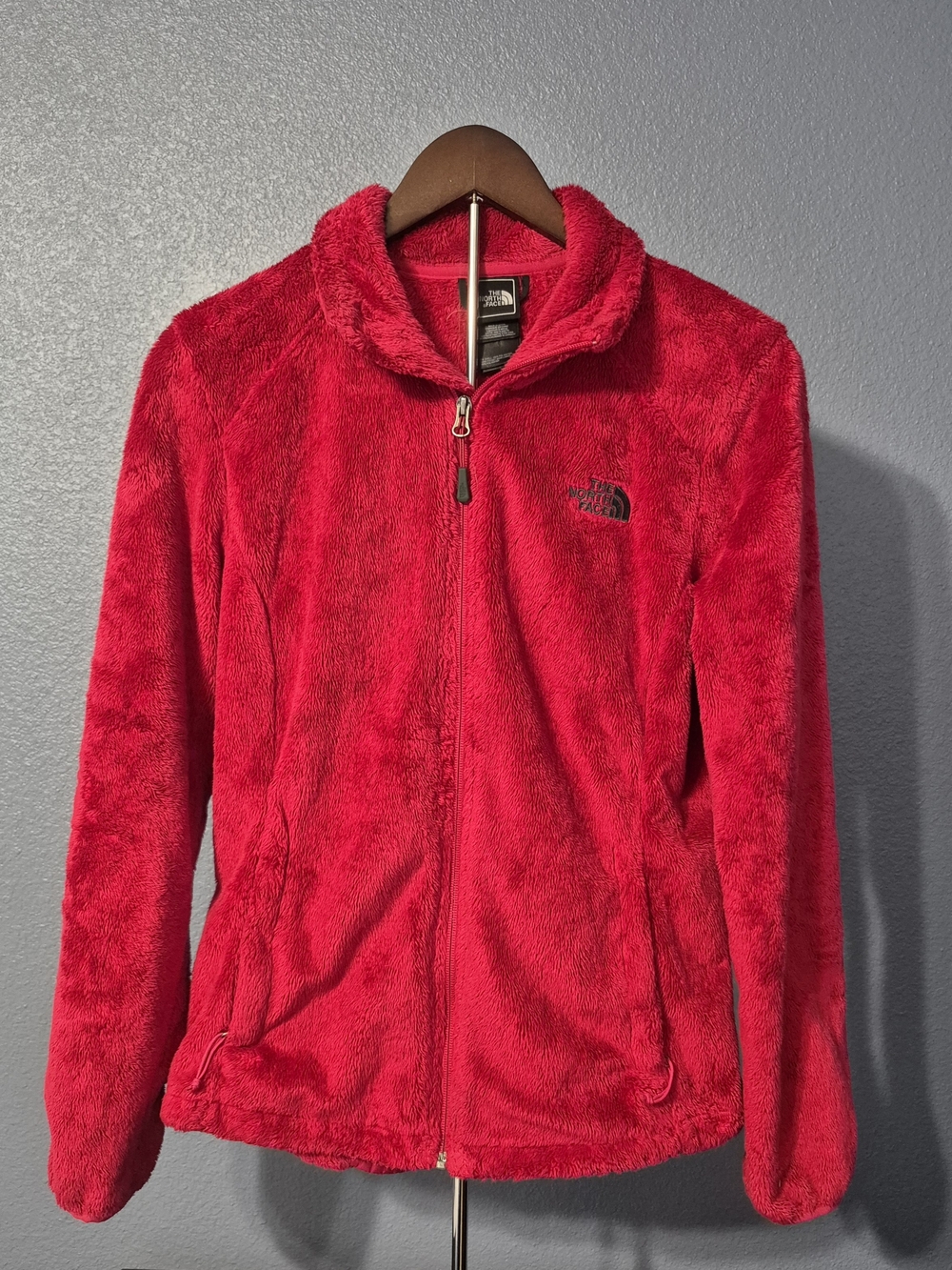The North Face Osito Fleece Jacket Red Small